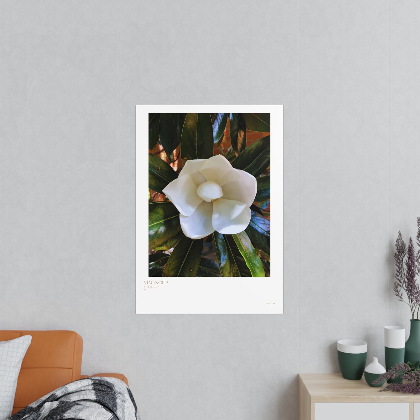 Magnolia Photograph Vertical Posters EU