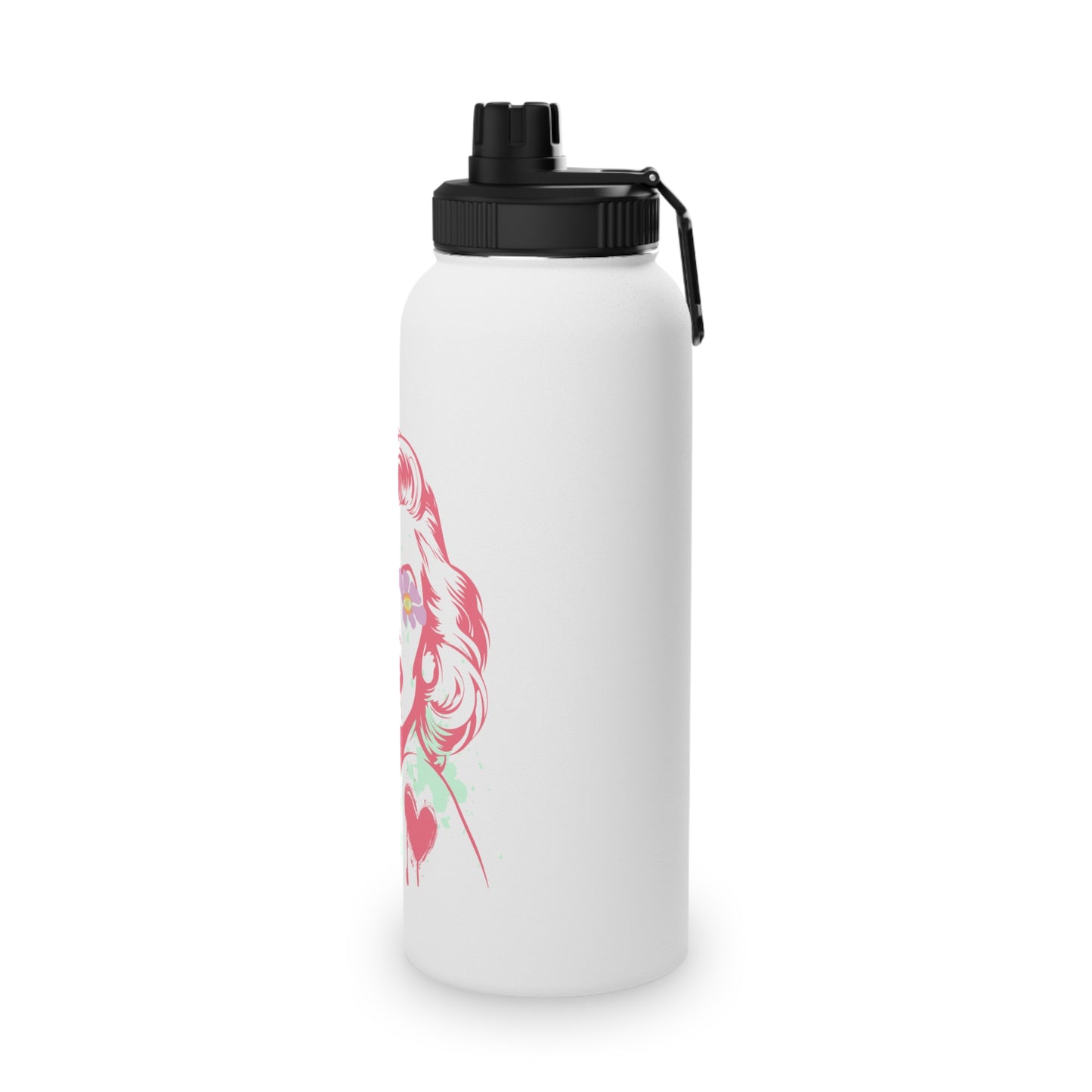 Norma Graffiti Stainless Steel Water Bottle, Standard Lid EU