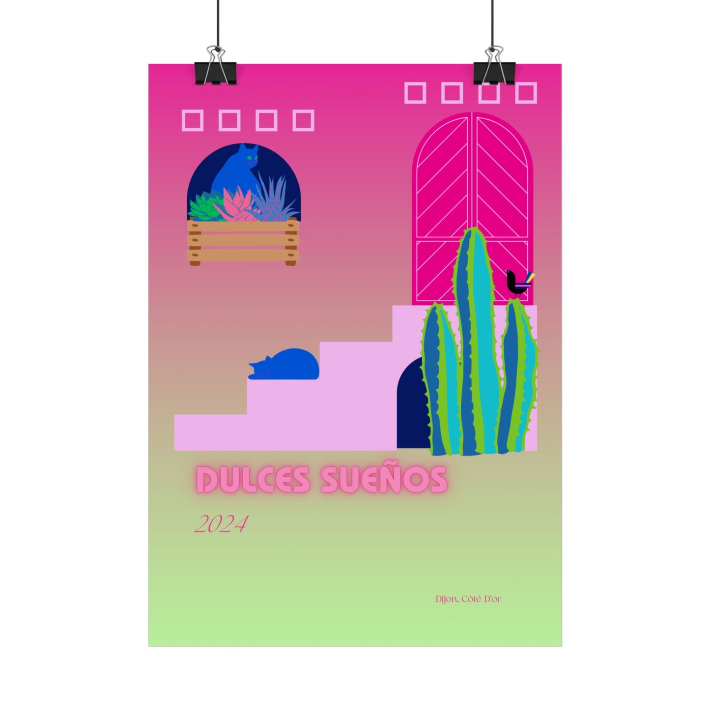 Dulces Sueños Vertical Posters EU