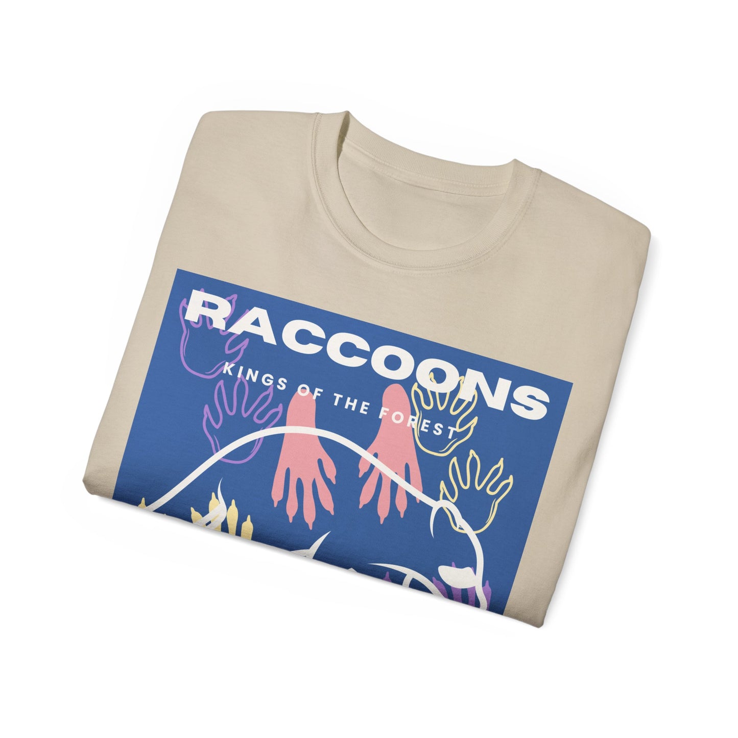 Kings of City Forest Raccoons Unisex Ultra Cotton Tee