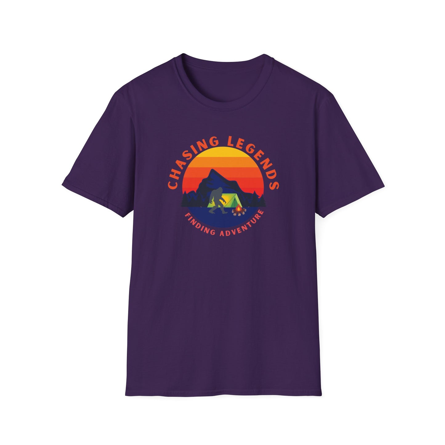 Bigfoot Adventure: Chasing Legends Unisex Softstyle T-Shirt EU