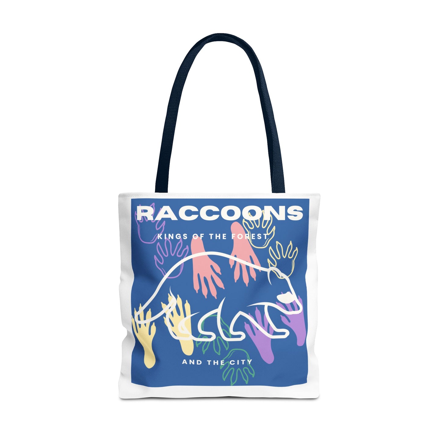 Kings of City Forest Raccoons Tote Bag