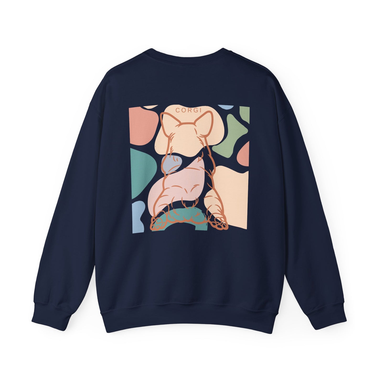 Cute Corgi Unisex Heavy Blend™ Crewneck Sweatshirt Two Sided