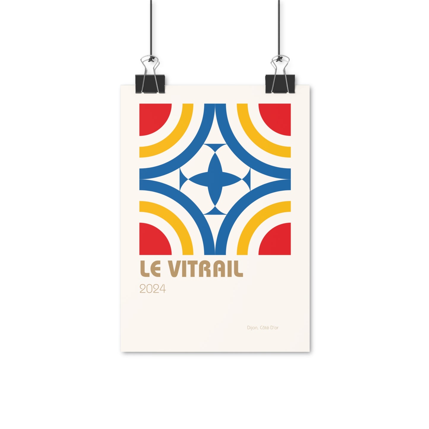 Le Vitrail Vertical Posters EU