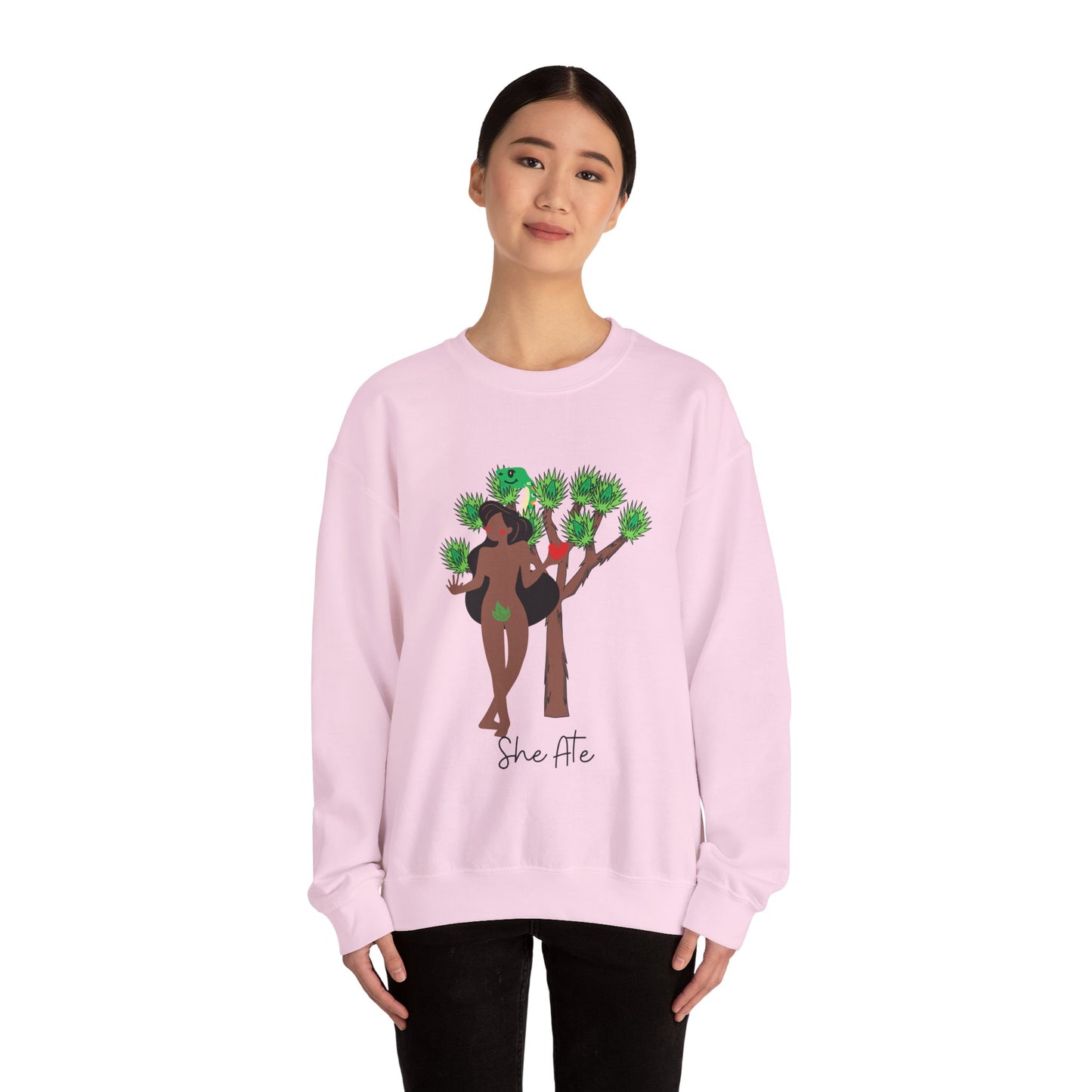 Eve She Ate Unisex Heavy Blend™ Crewneck Sweatshirt EU