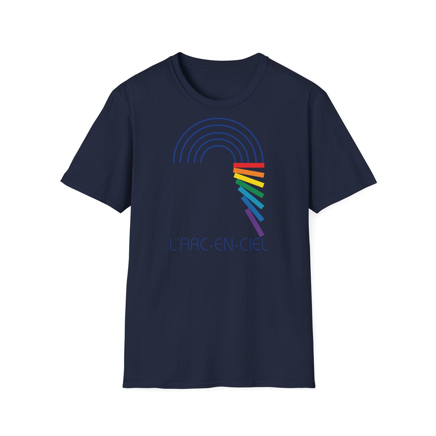 Camiseta Softstyle unisex L'Arc-en-ciel UE