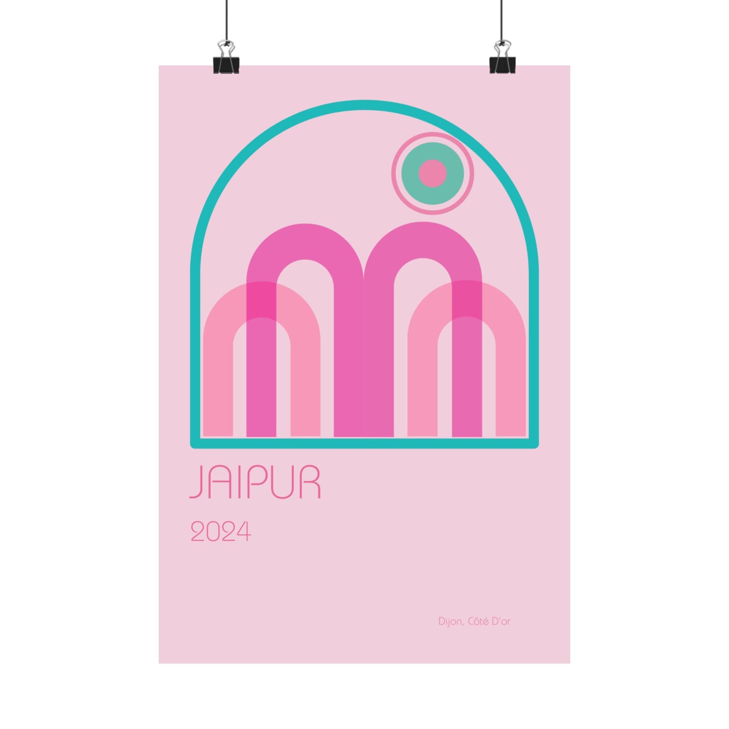 Jaipur Vertical Posters