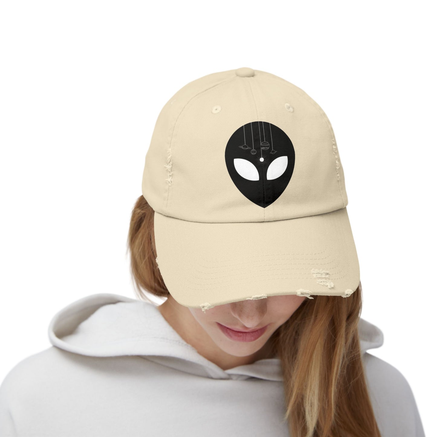 Alien Universe Unisex Distressed Cap