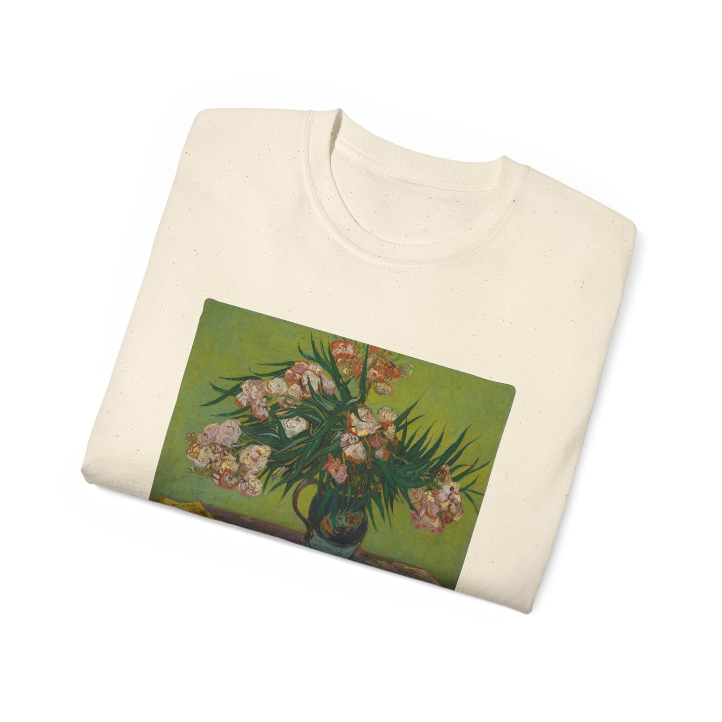 Ripped Vincent Van Gogh, Oleanders 1888 Ultra Cotton Tee