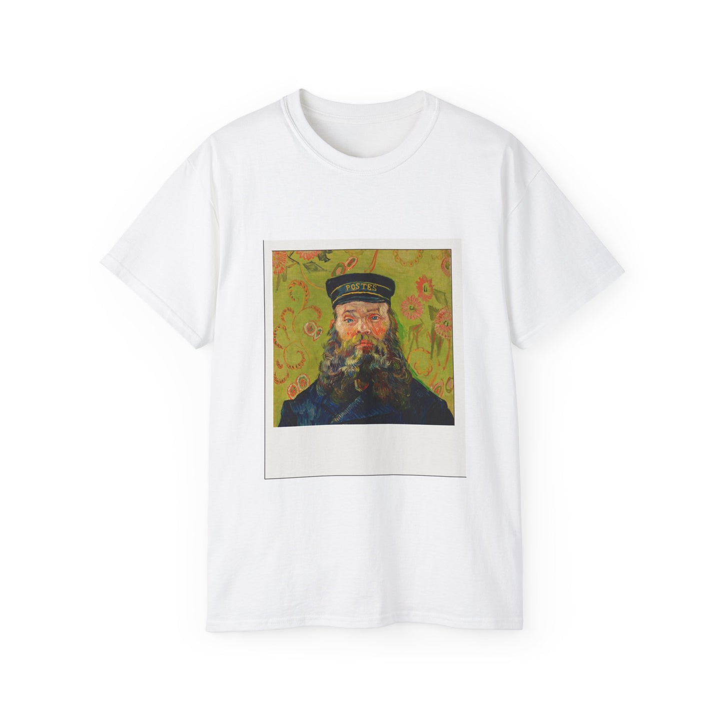 Fotografía Vincent Van Gogh, Retrato del cartero Joseph Roulin 1889 Camiseta de algodón ultra