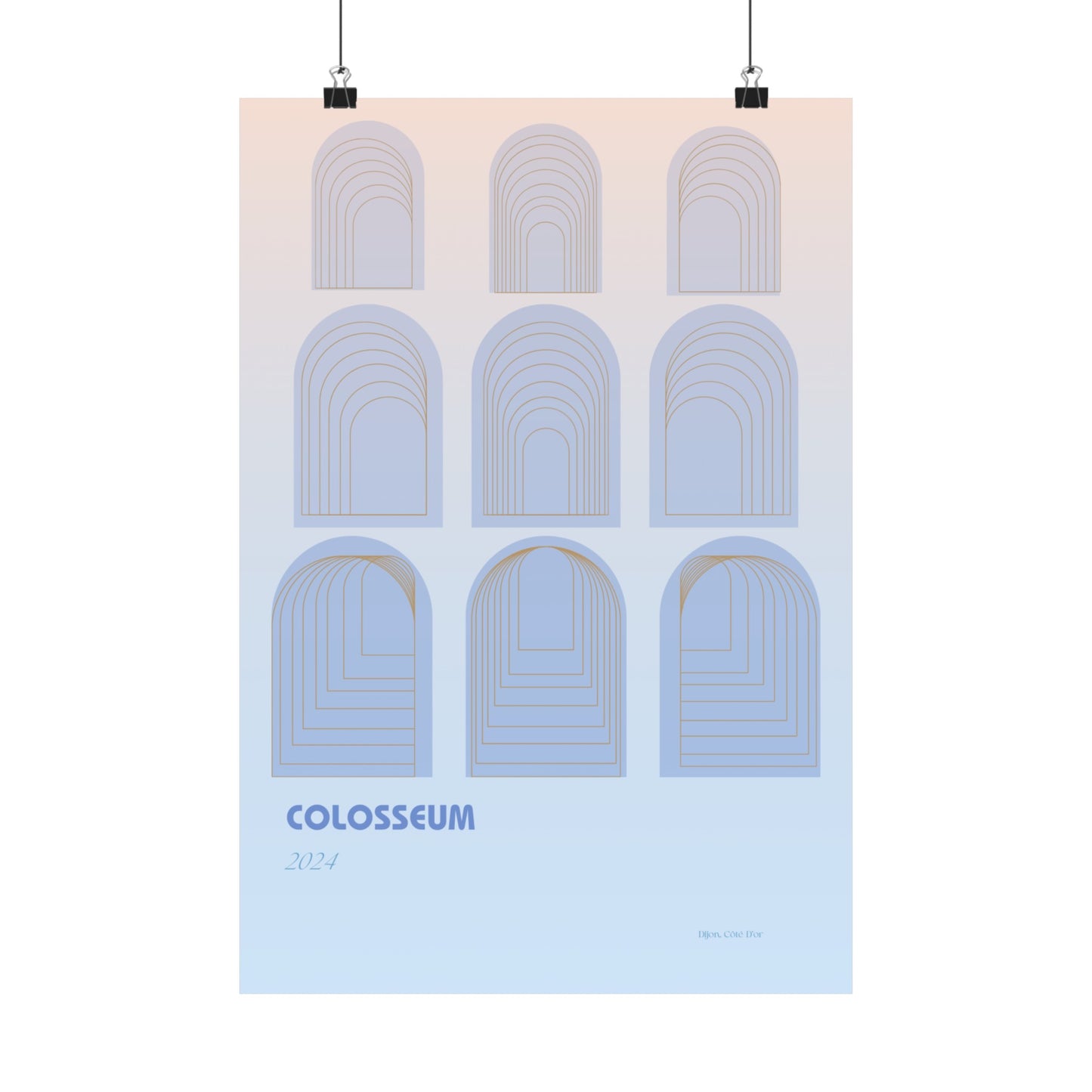 Colosseum Vertical Posters