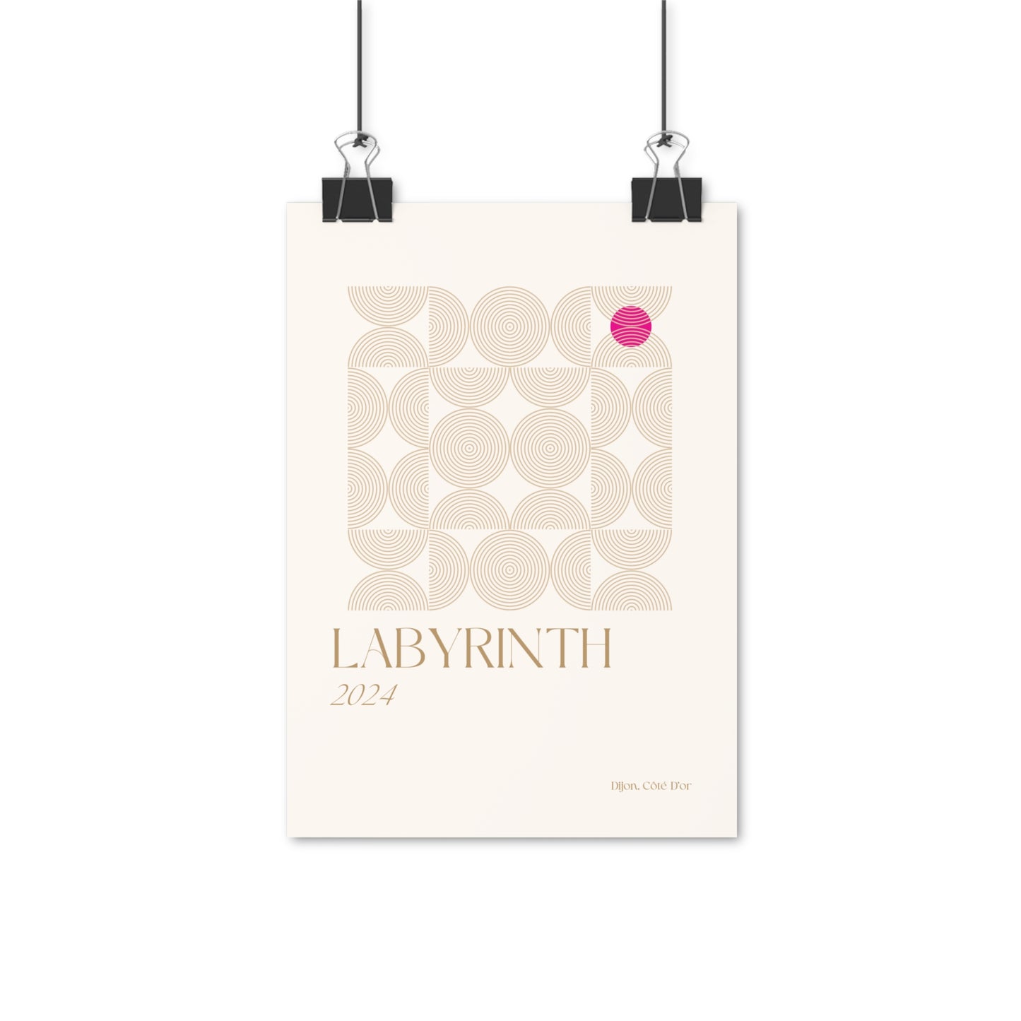 Labyrinth Vertical Posters EU