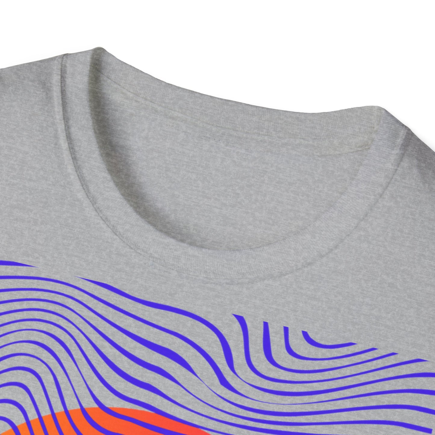 Camiseta unisex Waves Softstyle de la UE