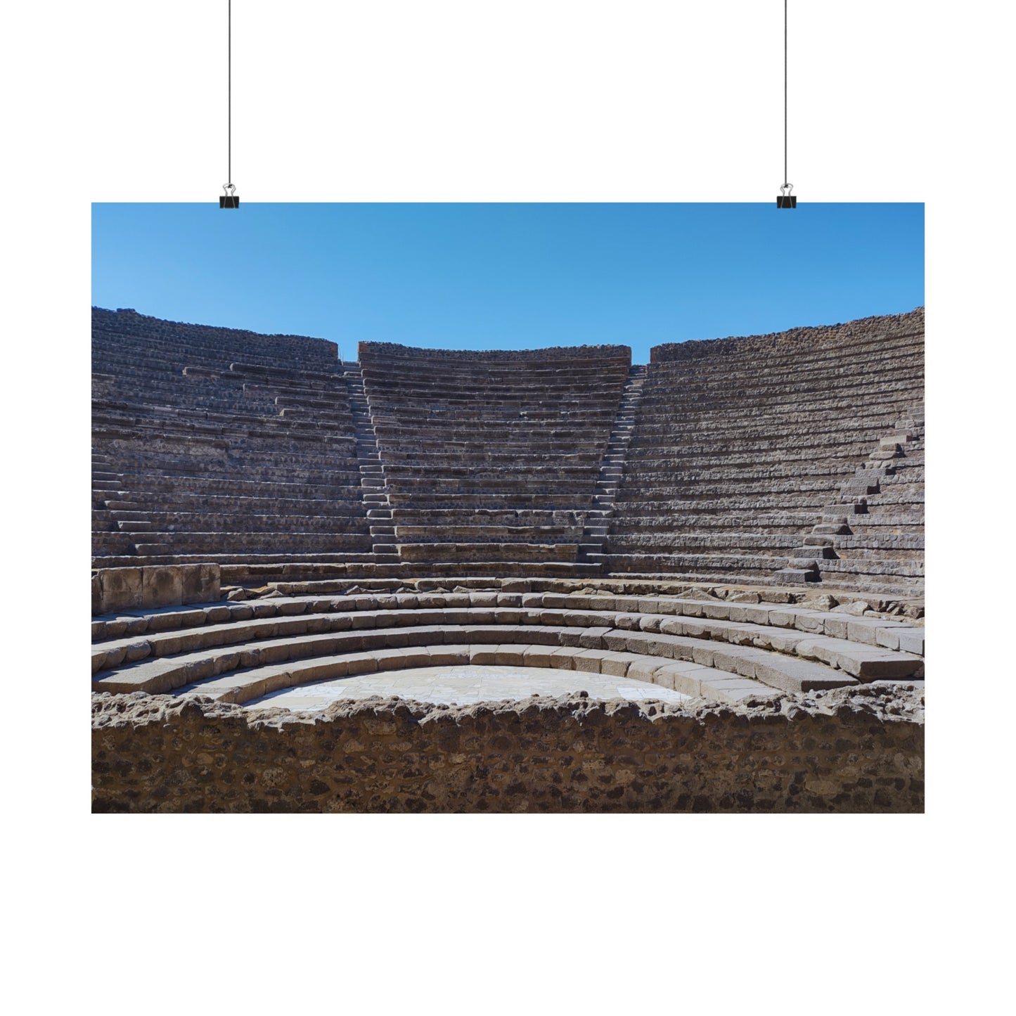 Pósteres horizontales con fotografías mate del Coliseo