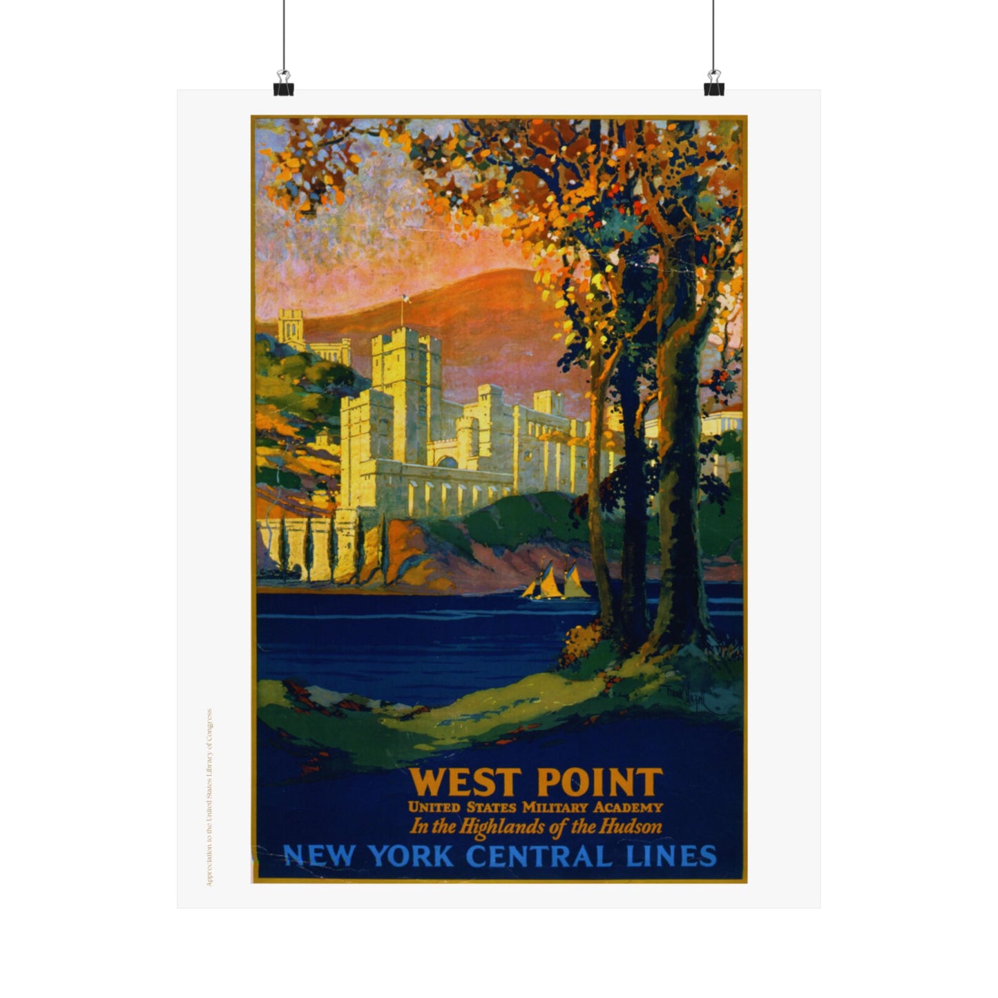 West Point Vertical Poster