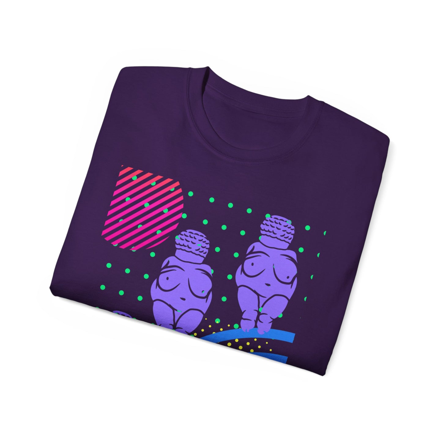 Camiseta unisex de algodón ultrafino Neon Goddess de la UE