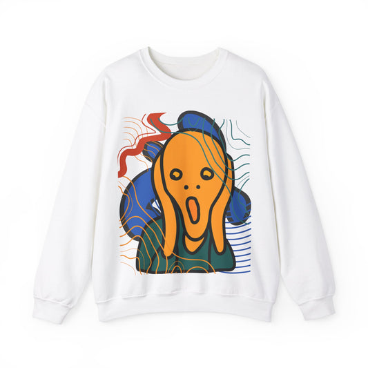 Scream and Squiggles Unisex Heavy Blend™ Crewneck Sweatshirt EU