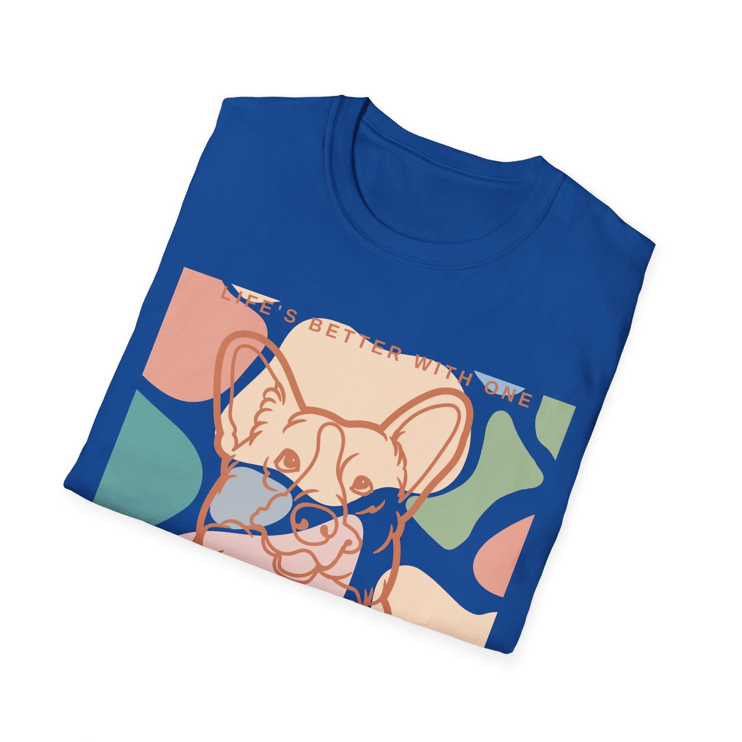 Cute Corgi Unisex Softstyle T-Shirt