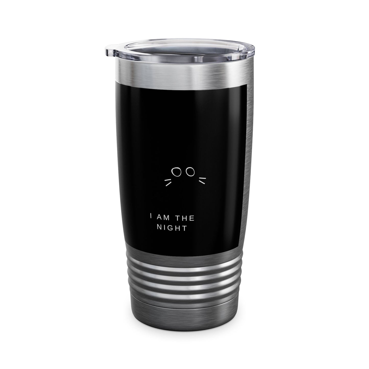 Black Cat Ringneck Tumbler, 20oz