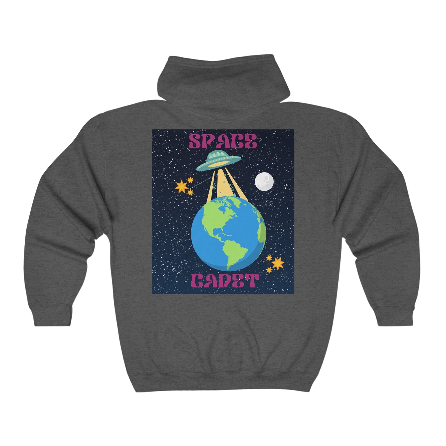 Space Cadet Unisex Heavy Blend™ Full Zip Hooded Sweatshirt