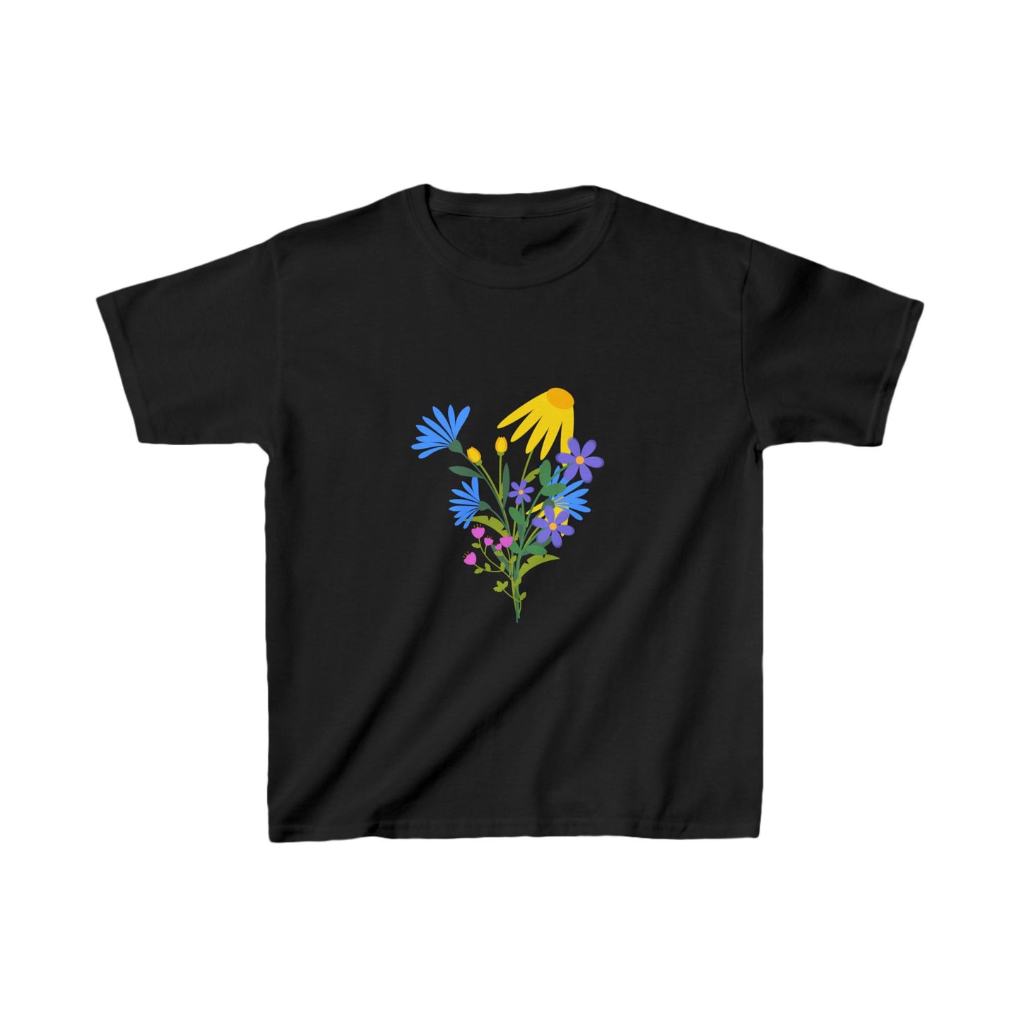 Spring Flowers Kids Heavy Cotton™ Tee EU