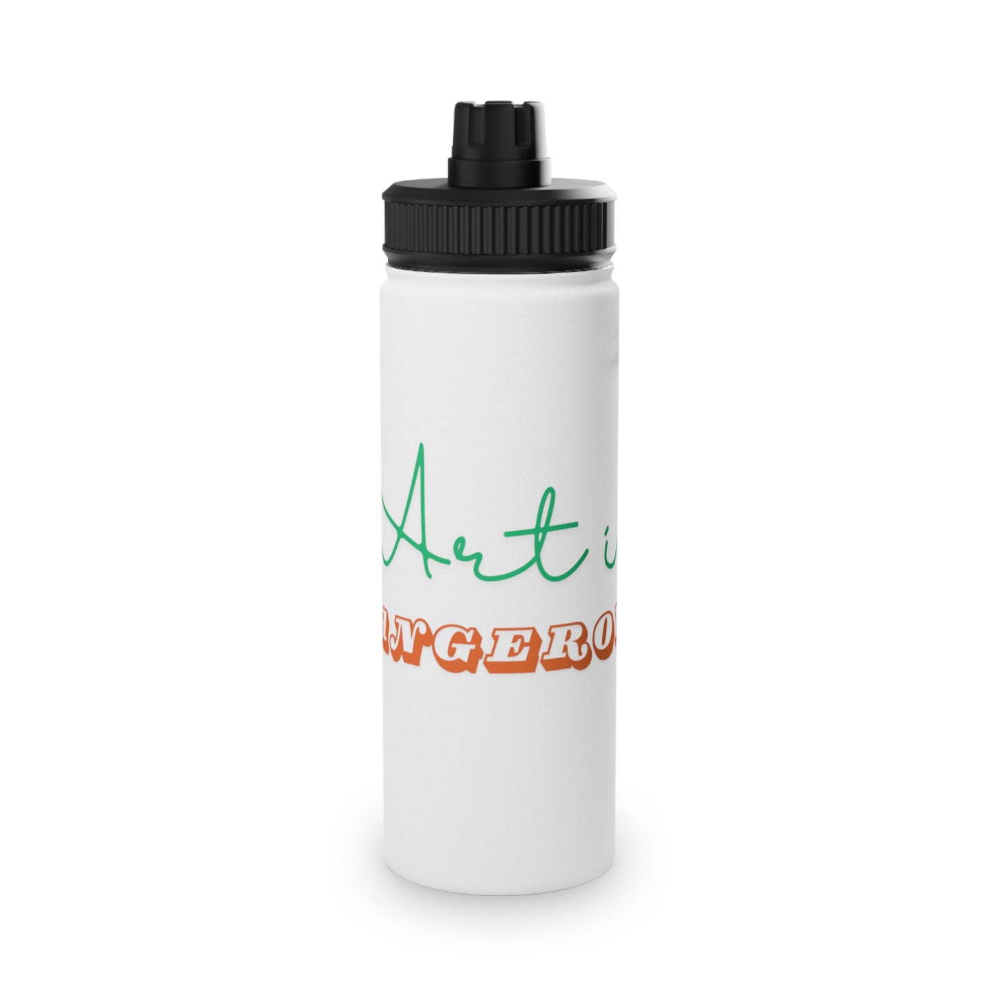 Make Art Steel Water Bottle, Standard Lid EU