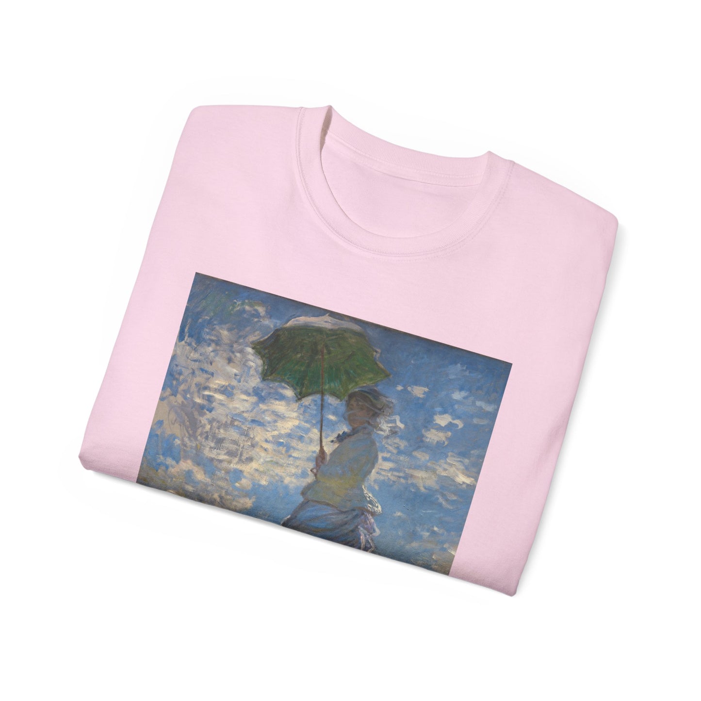 Ripped Claude Monet Madame Monet and Her Son or The Stroll 1875 Ultra Cotton Tee