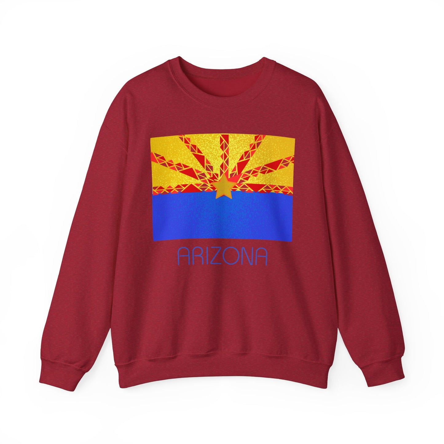 Sudadera unisex con cuello redondo Modern Arizona Heavy Blend™