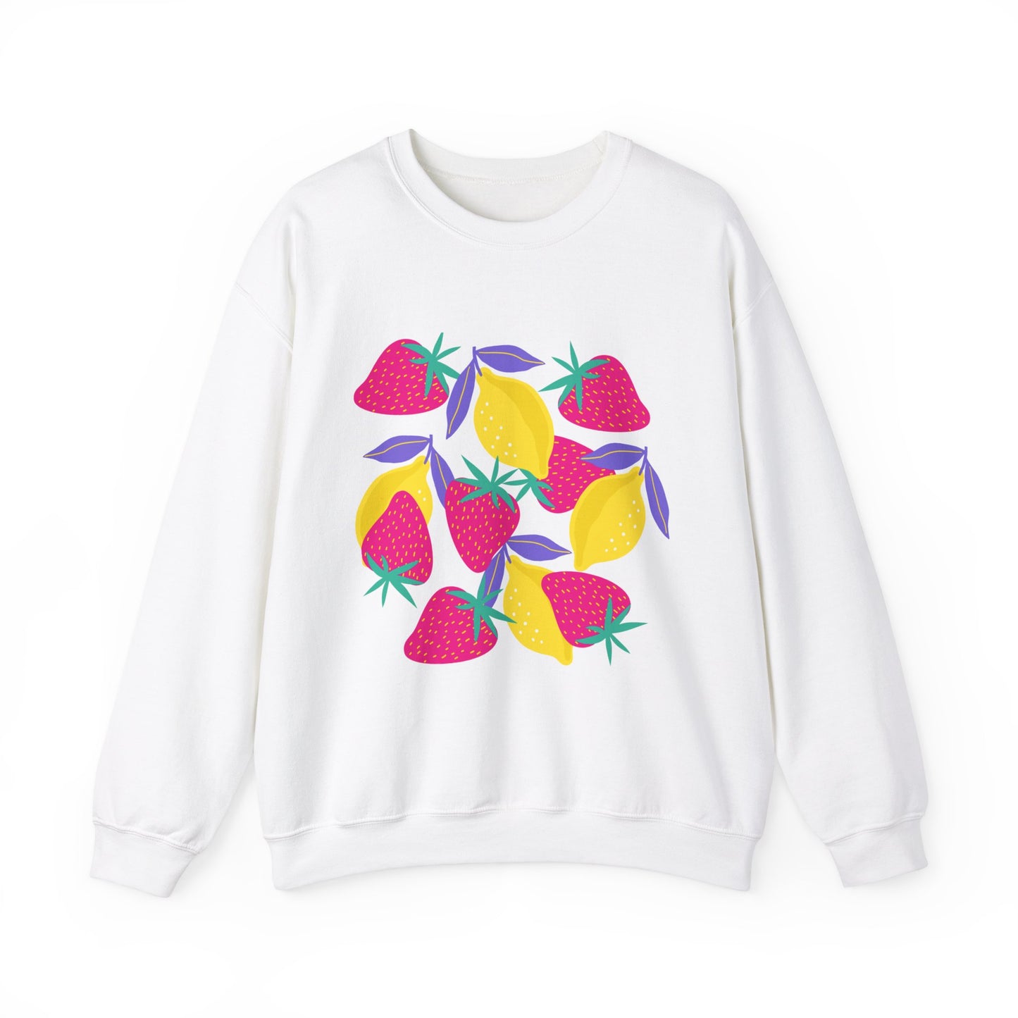 Lemons and Strawberries Unisex Heavy Blend™ Crewneck Sweatshirt