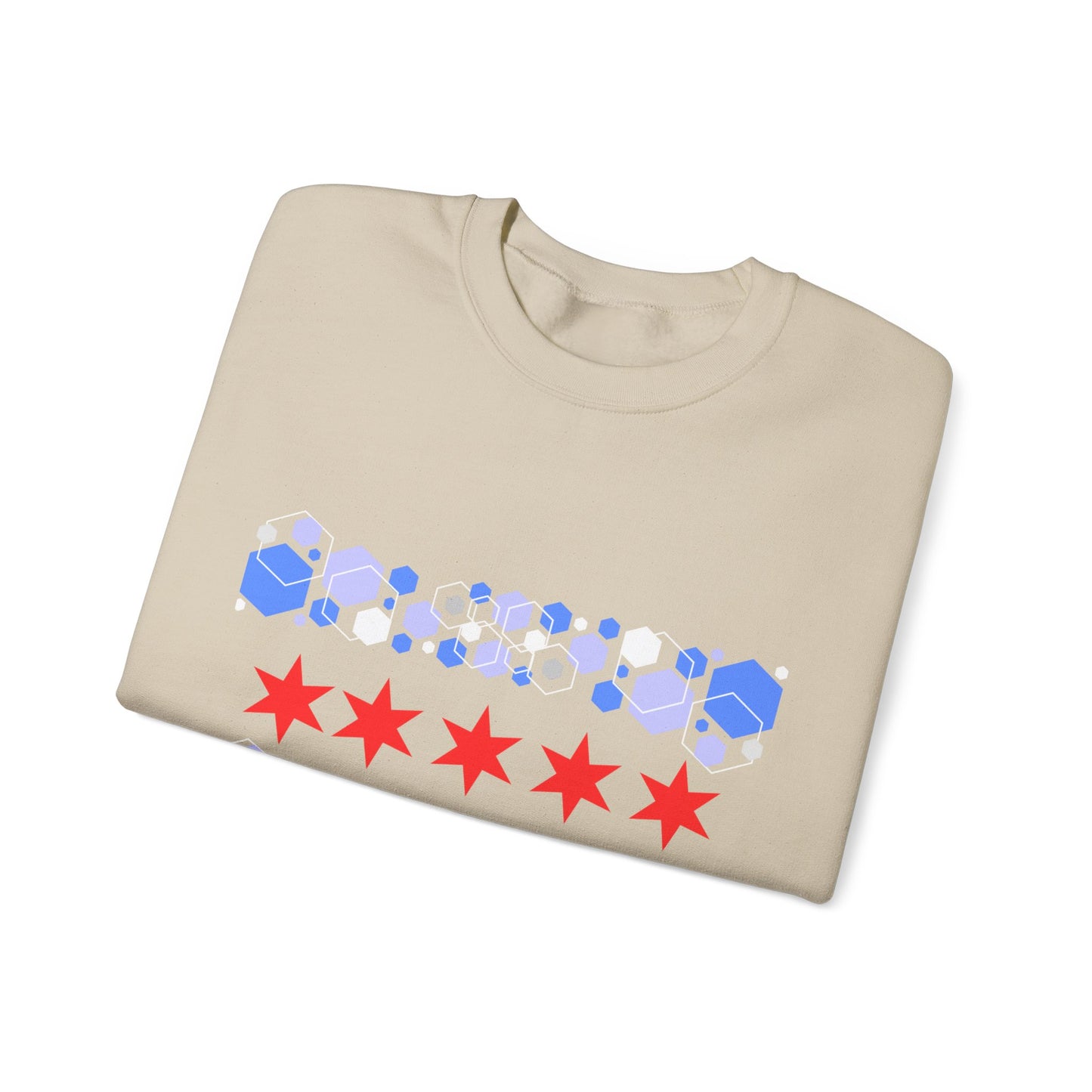 Modern Chicago Unisex Heavy Blend™ Crewneck Sweatshirt EU