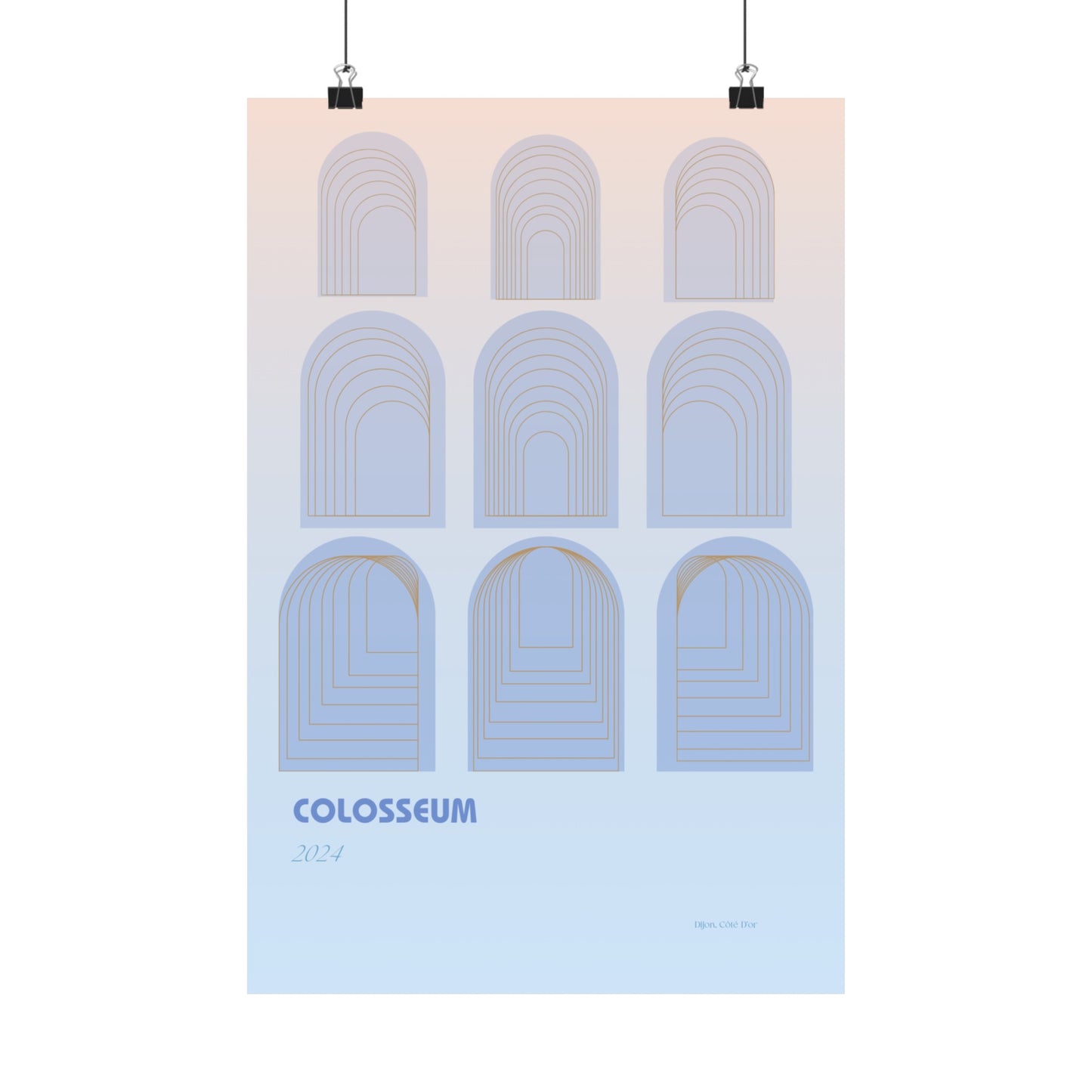 Colosseum Vertical Posters