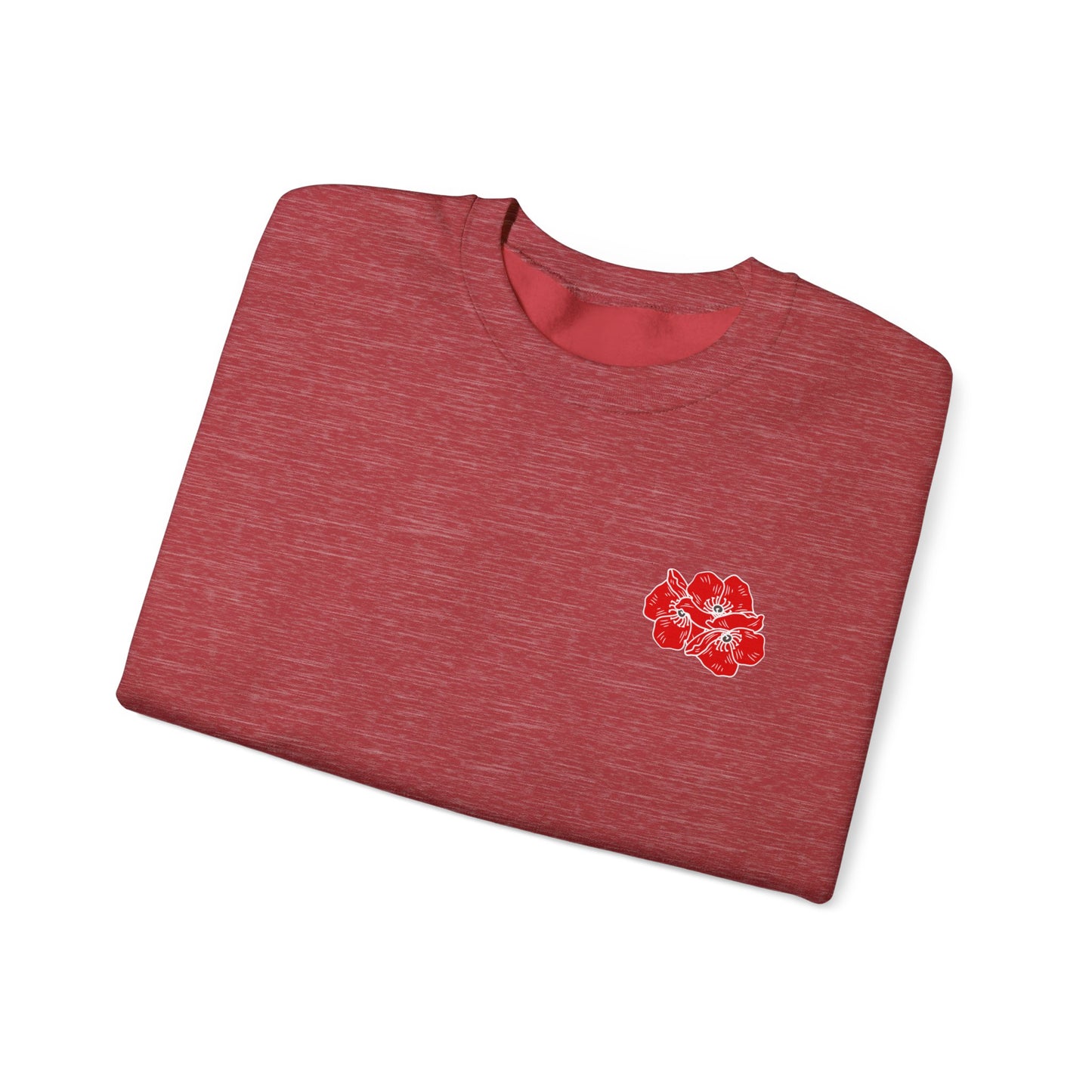 Poppies Unisex Heavy Blend™ Crewneck Sweatshirt