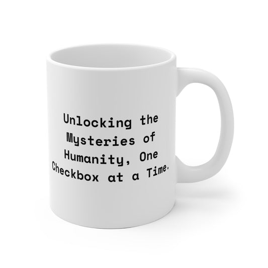 Social Researcher Checkbox Mug 11oz EU