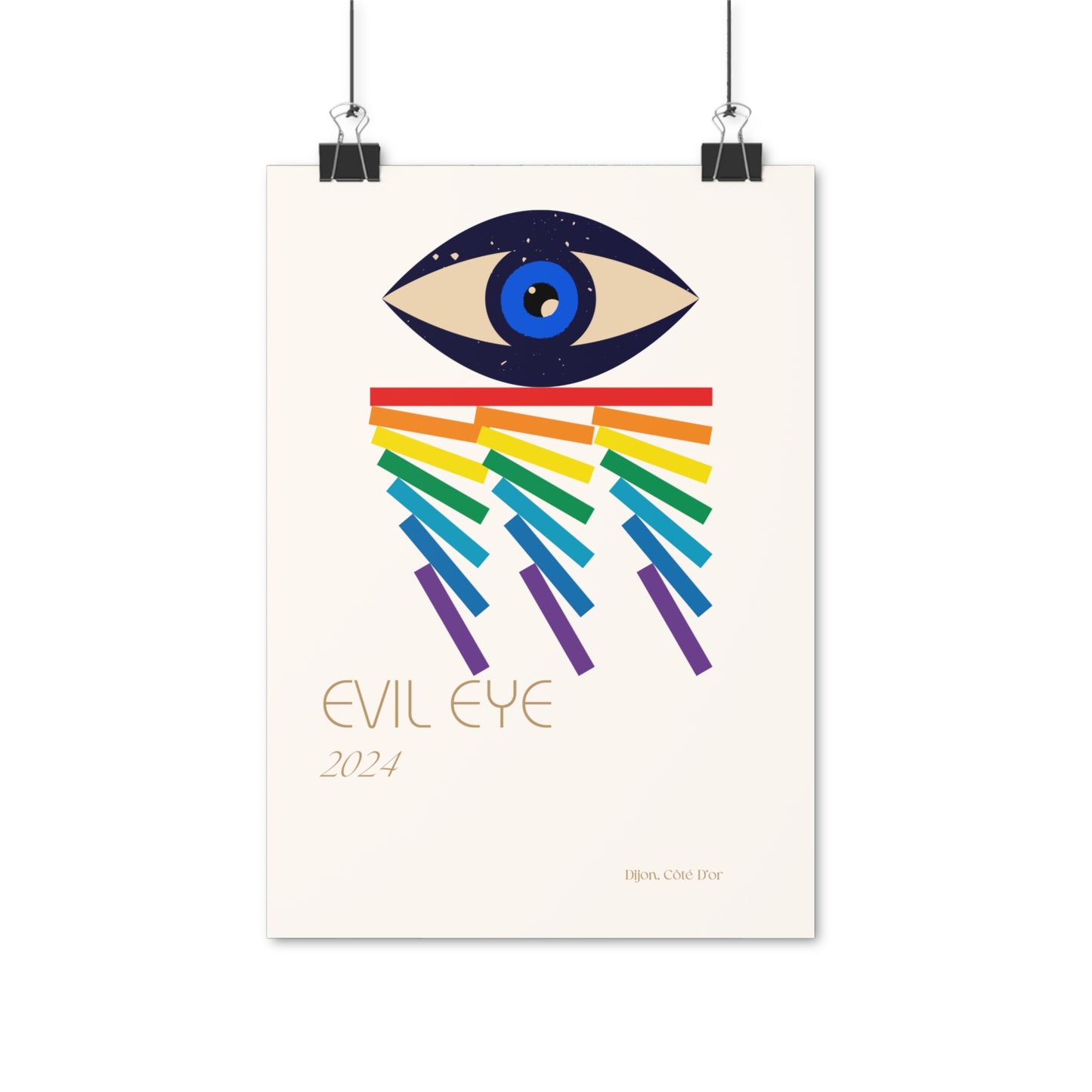 Evil Eye Vertical Posters EU