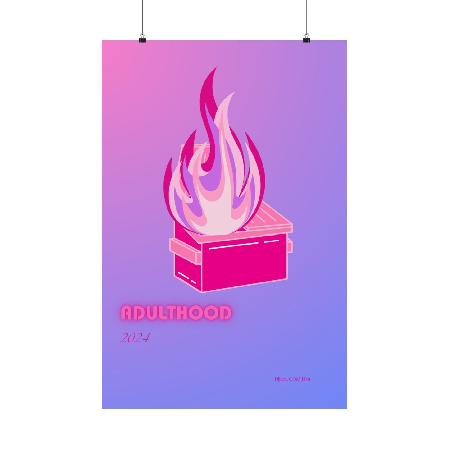 Adulthood Vertical Posters