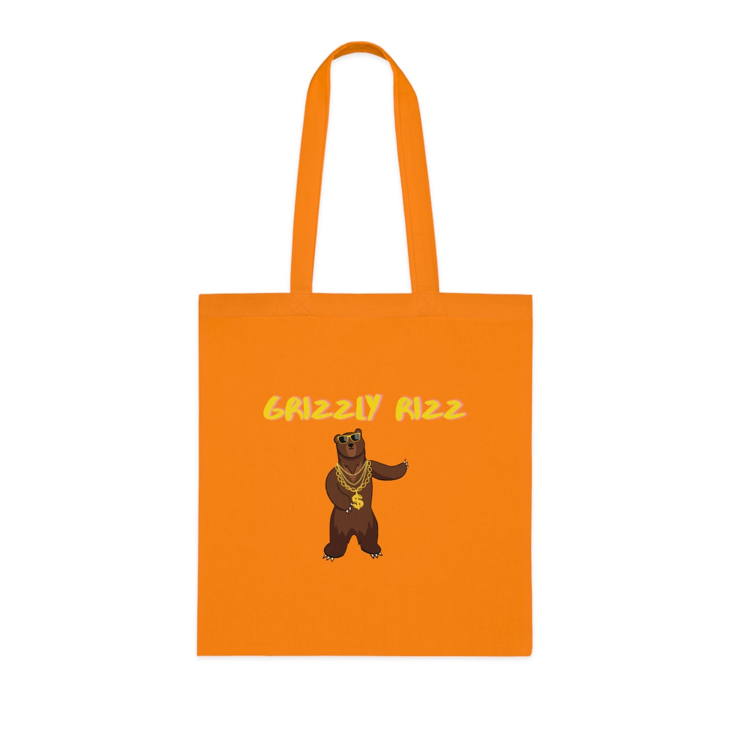 Grizzly Rizz Bear Tote Bag EU