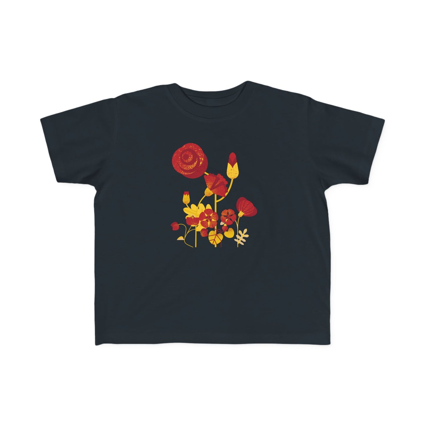 Retro Flowers Toddler T-shirt