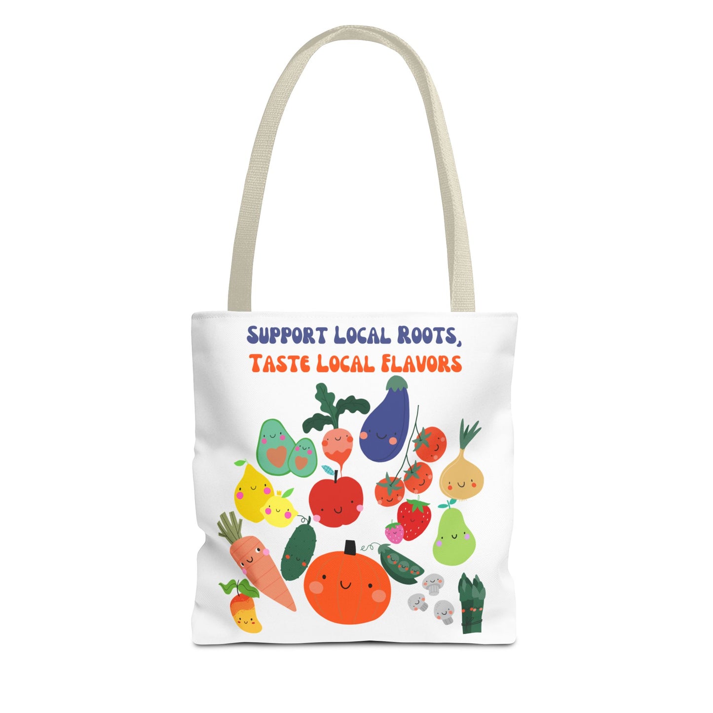 Local Roots, Local Flavors Tote Bag