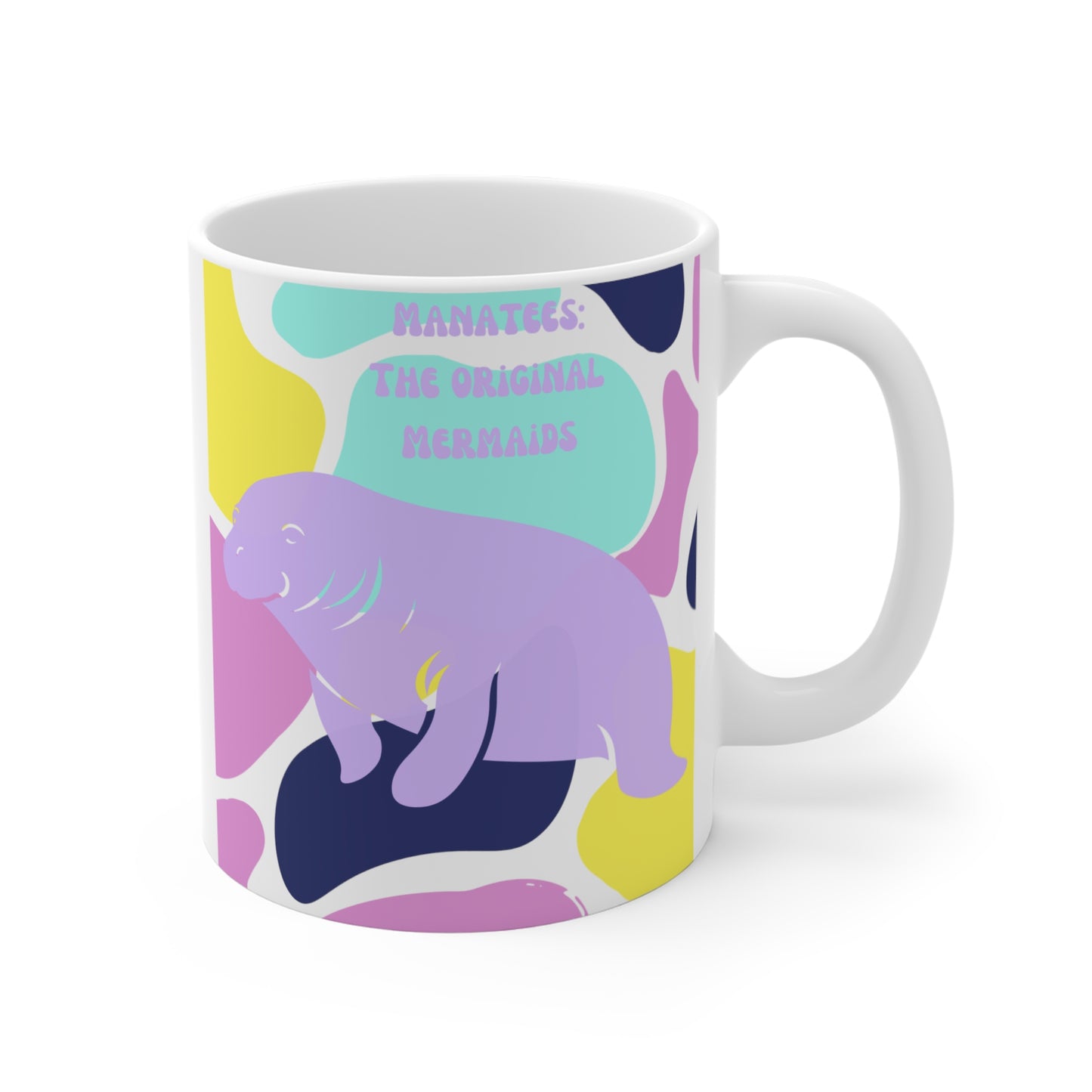 The Original Mermaid Manatee Mug 11oz