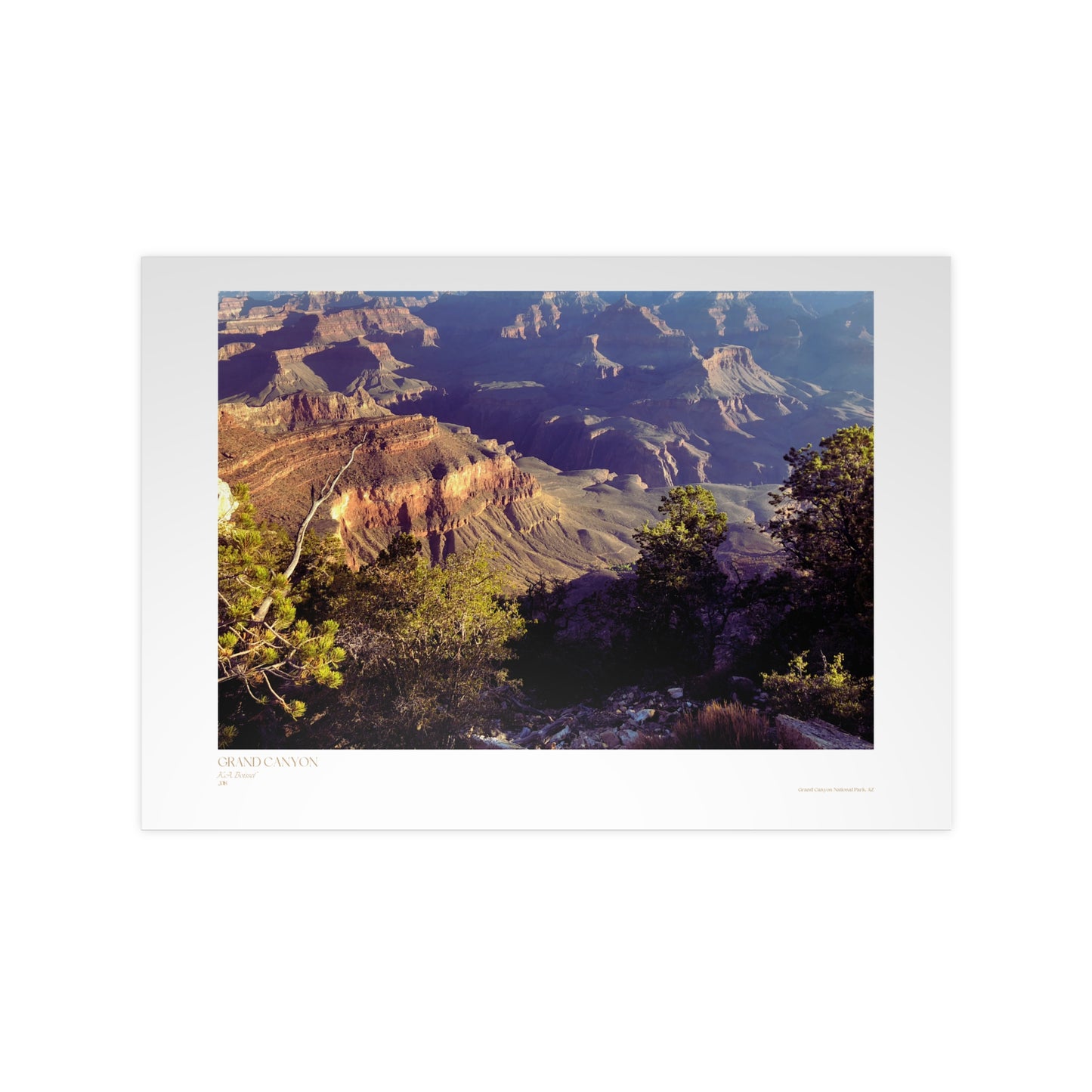 Grand Canyon Two Matte Photograph Horizontal Posters EU