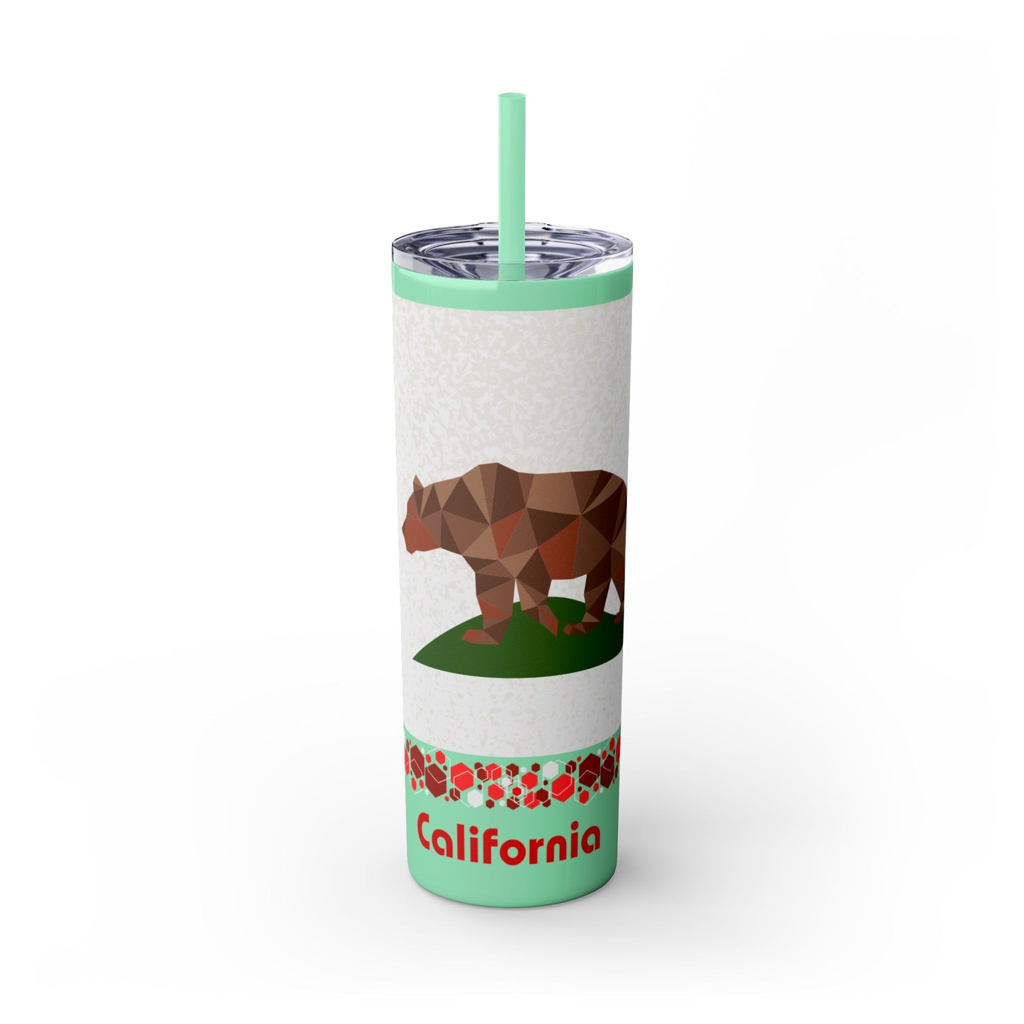 Modern California Tumbler with Straw, 20oz