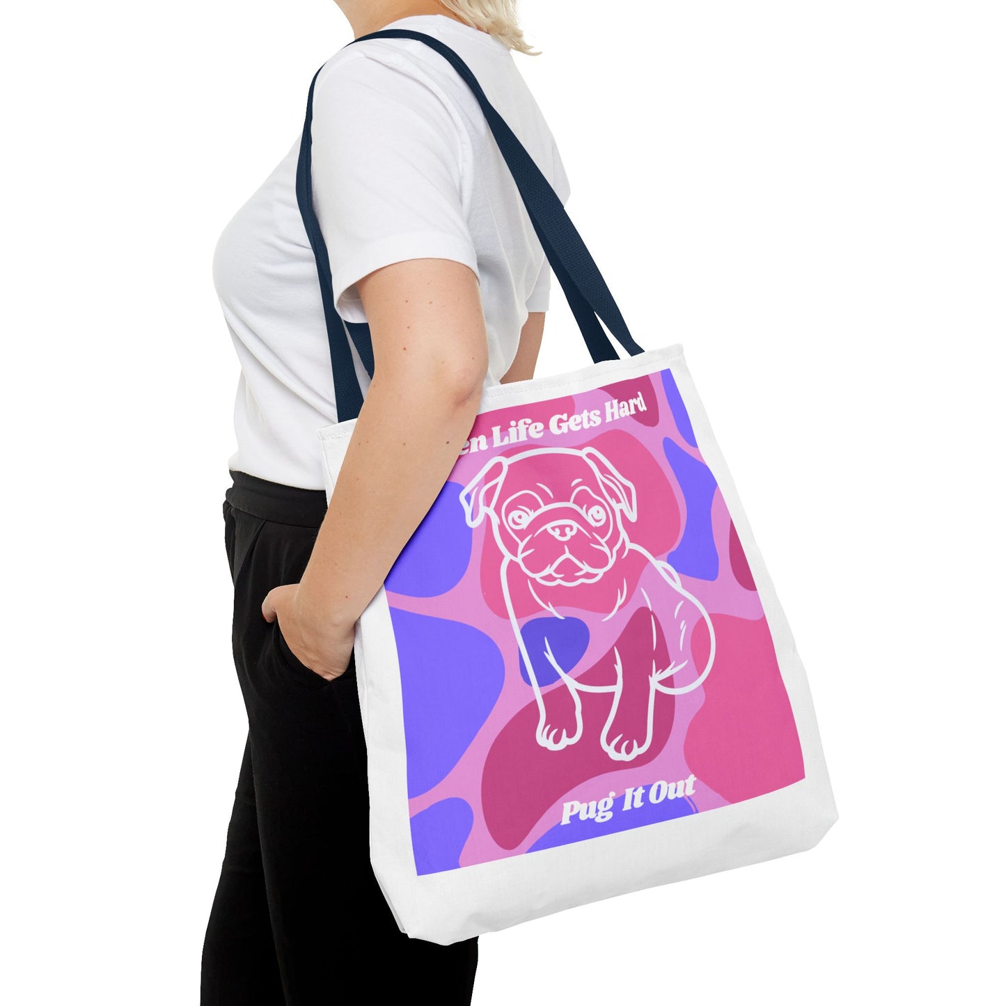 Charming Pug Tote Bag