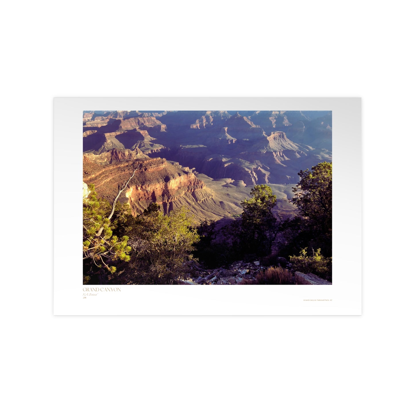 Grand Canyon Two Matte Photograph Horizontal Posters EU