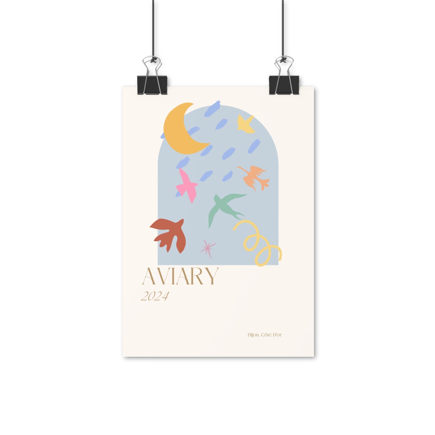 Aviary Vertical Posters EU