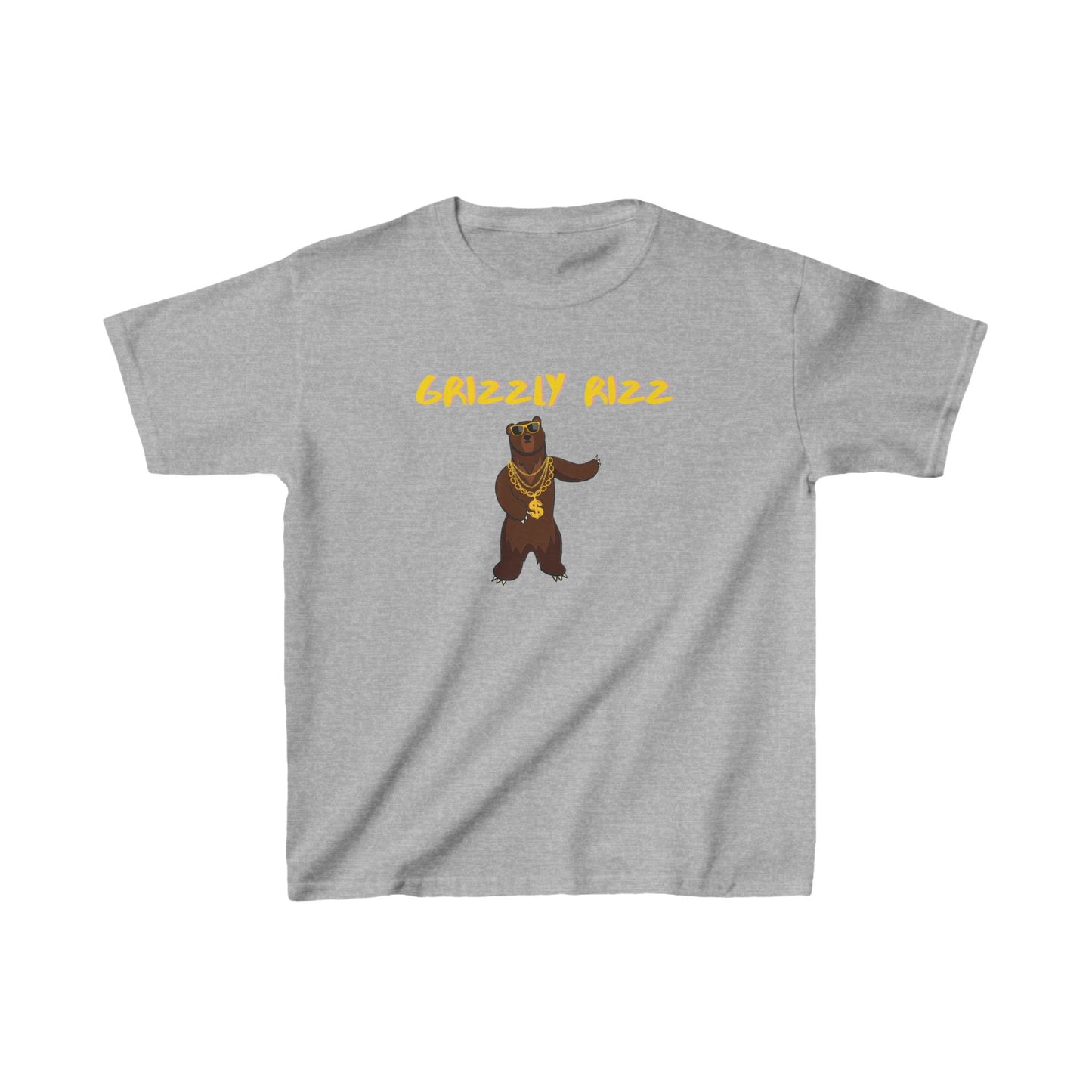 Grizzly Rizz Kids Heavy Cotton™ Tee EU