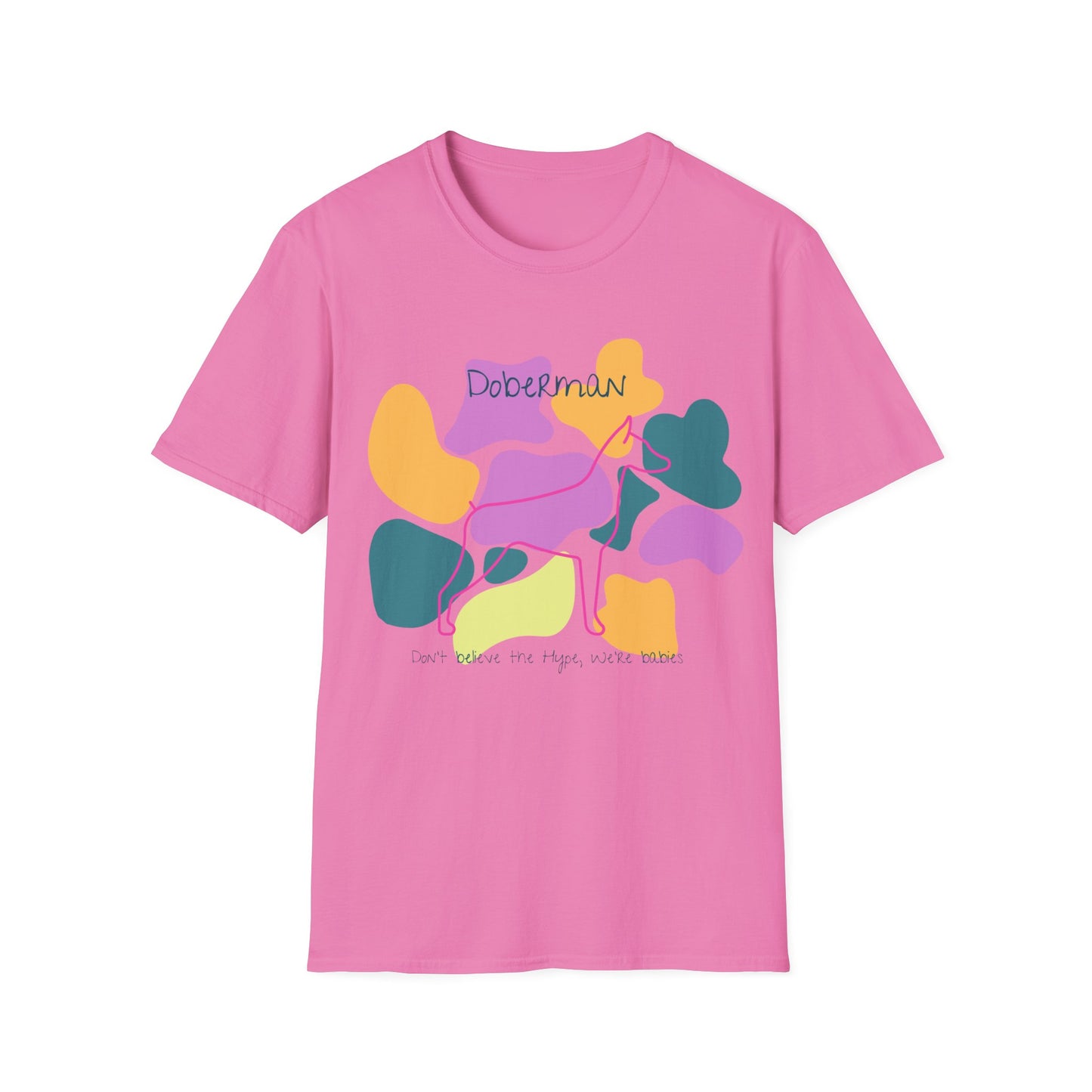 Doberman Unisex Softstyle T-Shirt