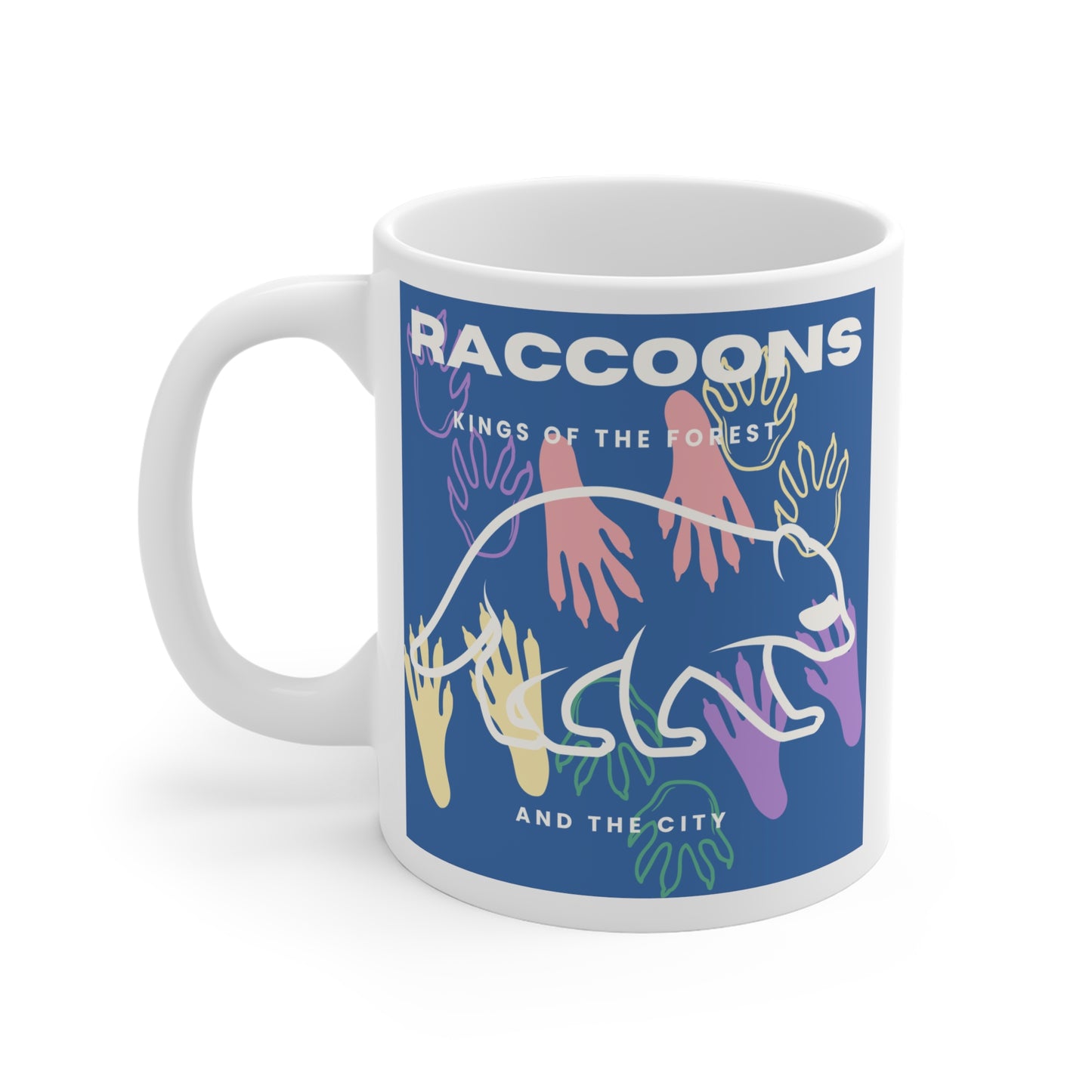 Kings of City Forest Raccoons Mug 11oz EU