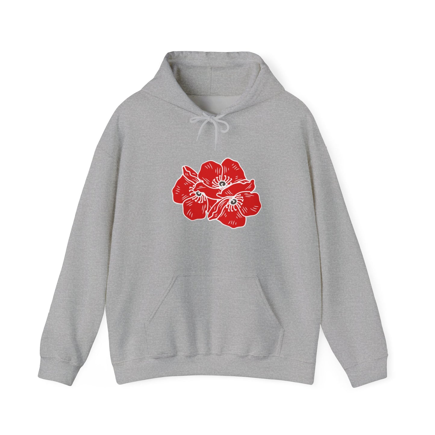 Poppies Unisex Heavy Blend™ Hooded Sweatshirt EU