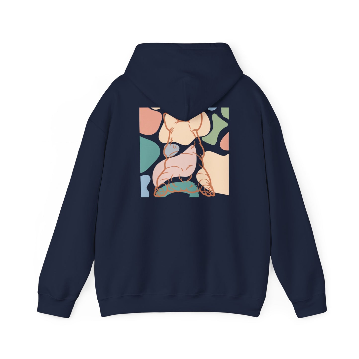 Sudadera unisex con capucha y mezcla pesada de dos caras de Corgi