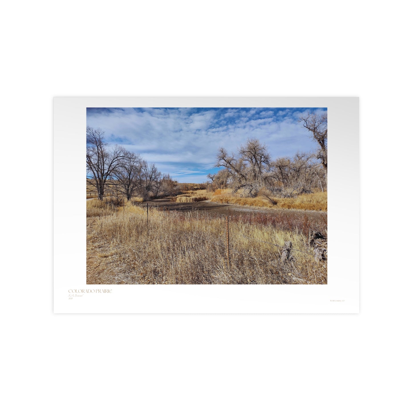 Colorado Prairie Matte Photograph Horizontal Posters EU